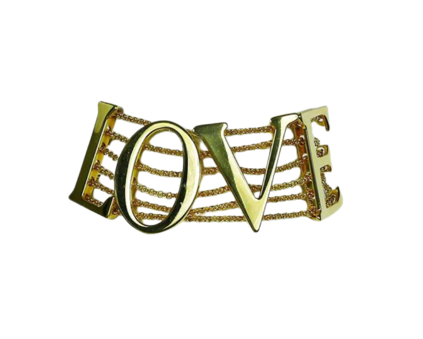 Dolce & Gabbana Gold “Love” Necklace
