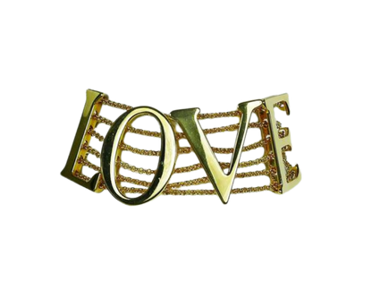 Dolce & Gabbana Gold “Love” Necklace