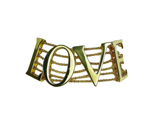 Dolce & Gabbana Gold “Love” Necklace