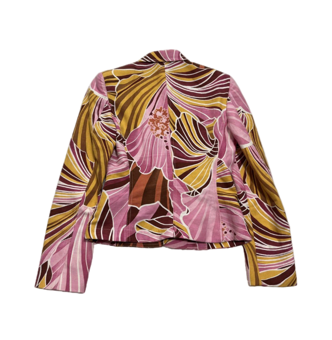 Dolce & Gabbana Floral Linen Blazer
