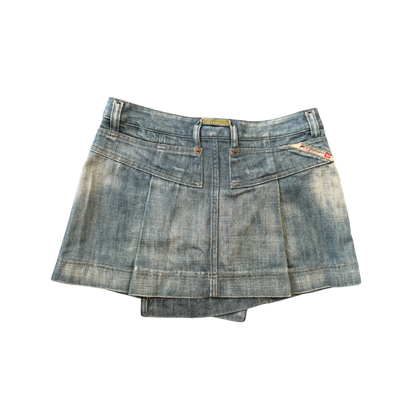Diesel Asymmetrical Denim Skirt