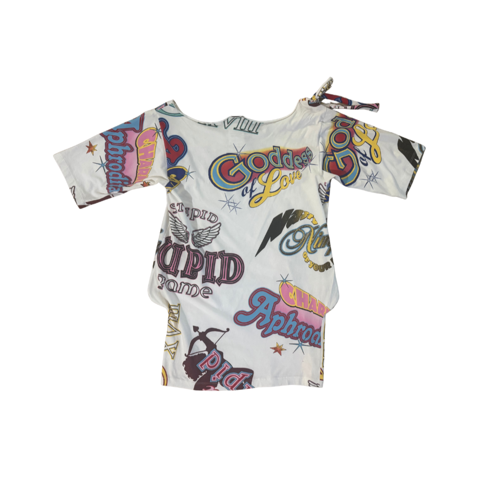 Dolce & Gabbana “Goddess Love” Mini Dress