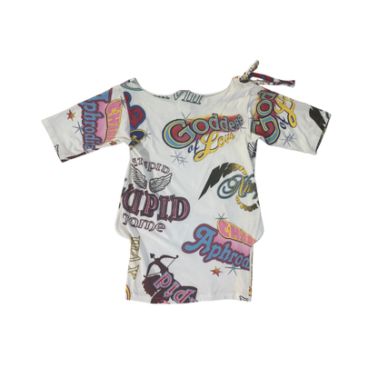 Dolce & Gabbana “Goddess Love” Mini Dress