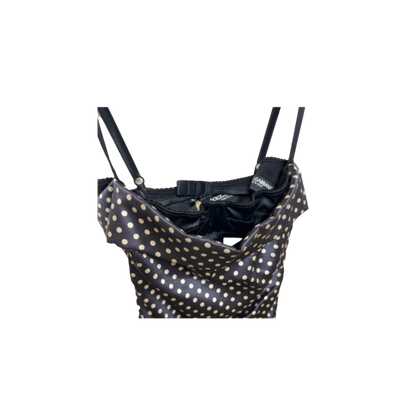 Dolce & Gabbana Polka Dot Silk Dress