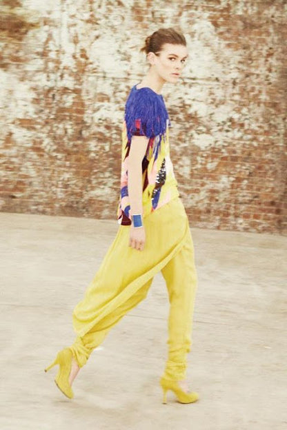 Sass & Bide Blue Beaded Bolero