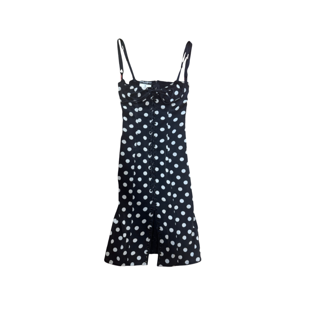 Dolce & Gabbana Polka Dot Mini Dress