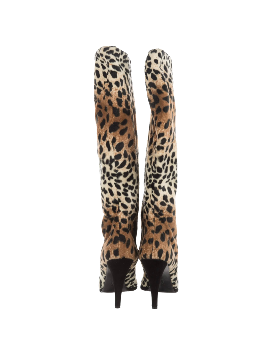 Todd Oldham Leopard Boots