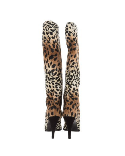 Todd Oldham Leopard Boots