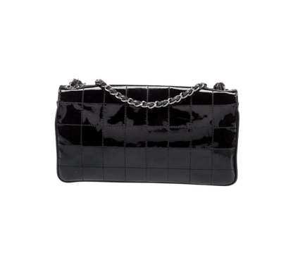 Chanel by Karl Lagerfeld Patent Leather Diagonal CC Flap Bag