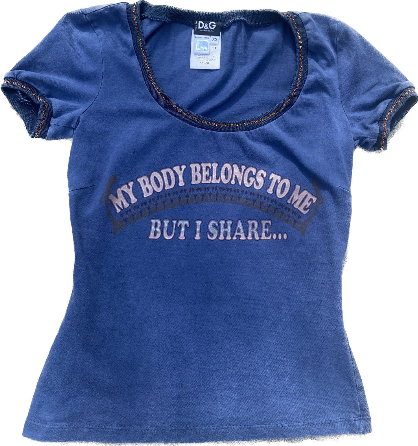 Dolce & Gabbana ‘’My Body” Top