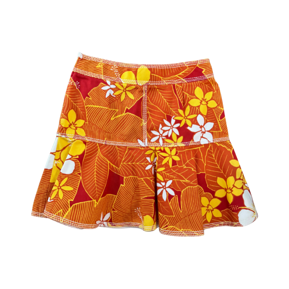 Dsquared² Denim Floral Print Skirt