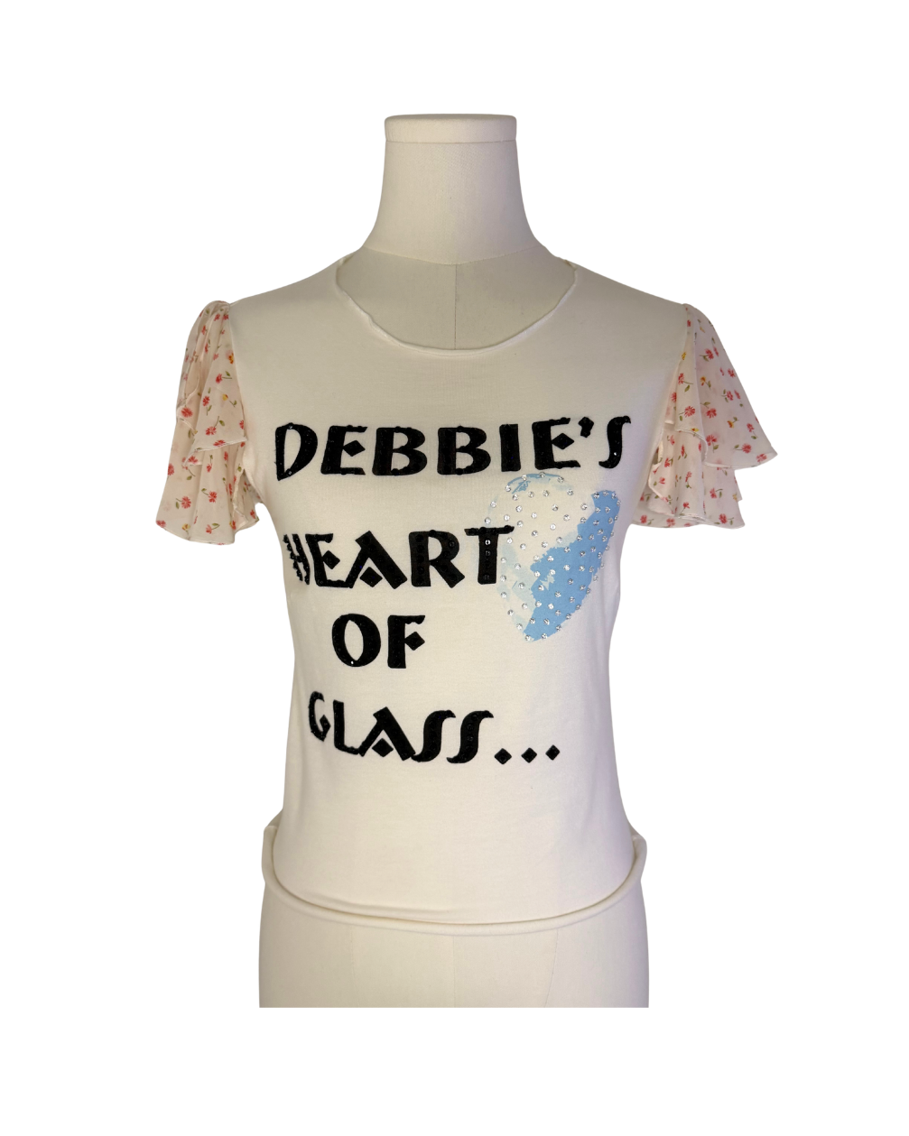 Dolce & Gabbana “Debbie’s Heart of Glass” Top