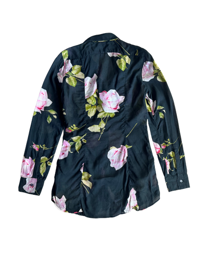 Dolce & Gabbana Rose Button-Up Top