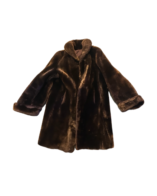 Vintage Unbranded Thick Fur Coat