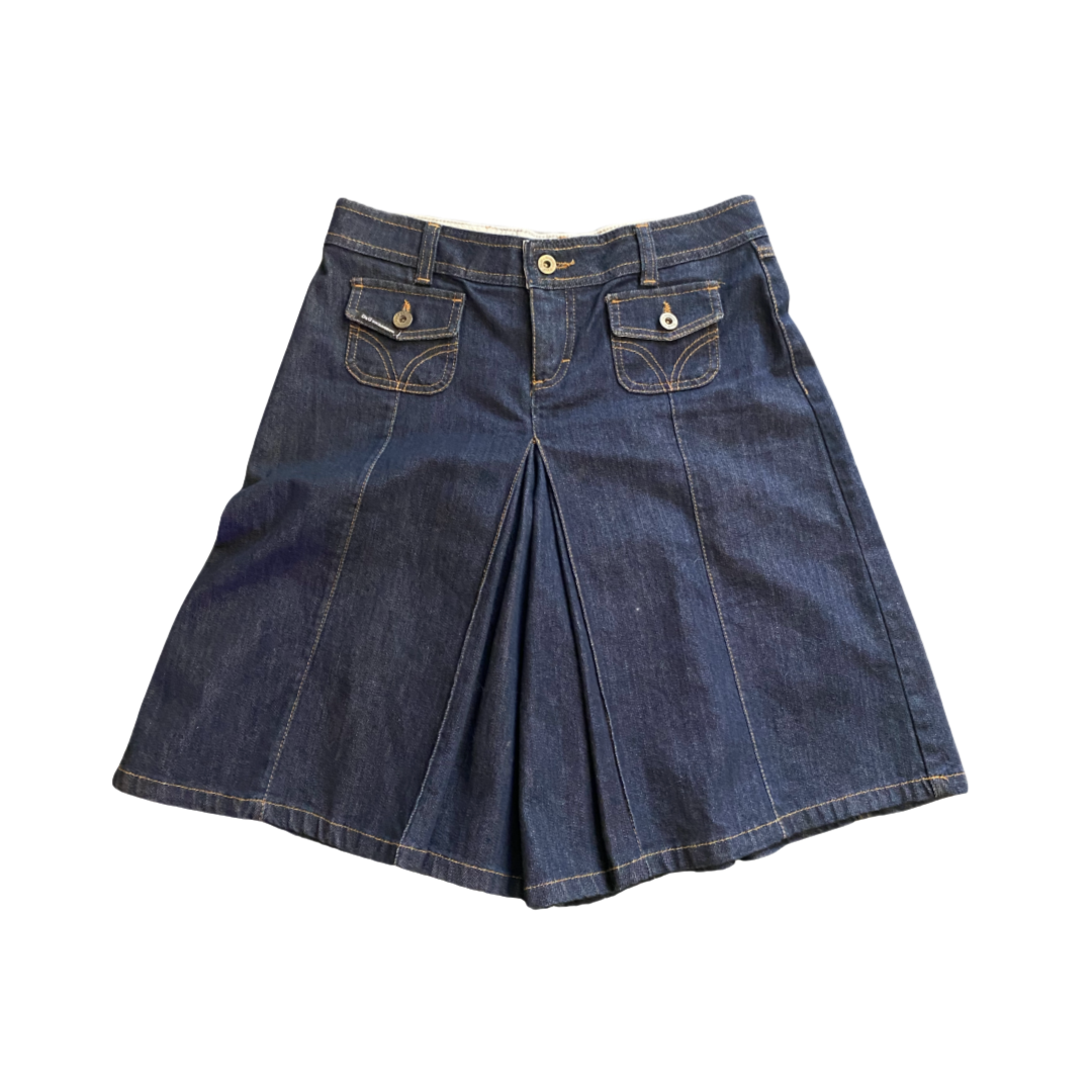 Dolce & Gabbana Denim Culotte Shorts