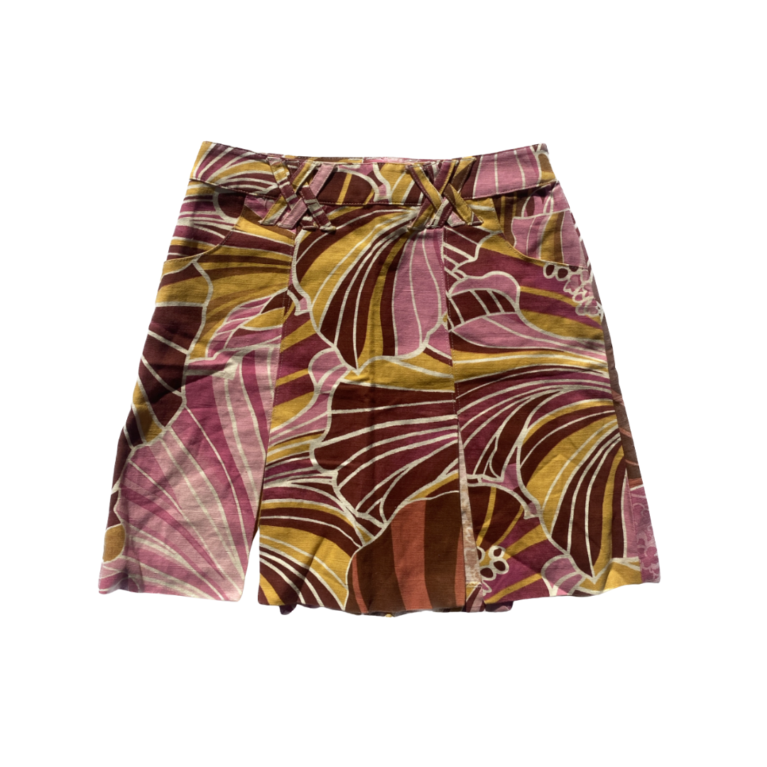 Dolce & Gabbana Floral Linen Skirt