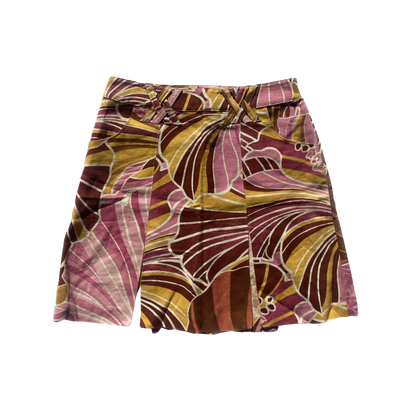 Dolce & Gabbana Floral Linen Skirt