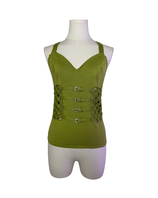 Valentino Green Knit Top