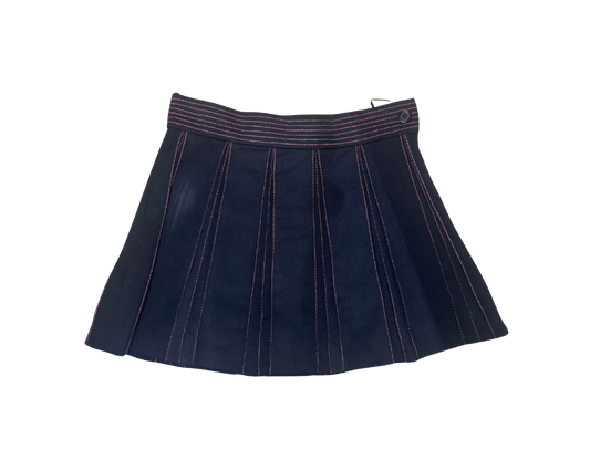 Valentino Pleated Mini Skirt