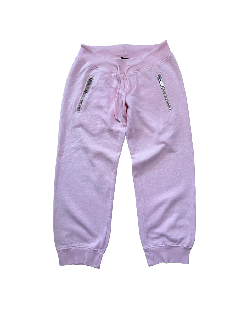 Dsquared² Pink Cropped Sweatpants