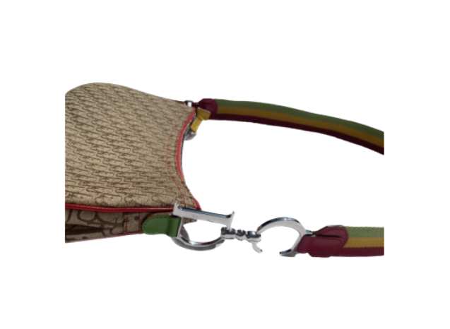 Christian Dior by John Galliano ‘Rasta’ Double Saddle Crossbody Bag