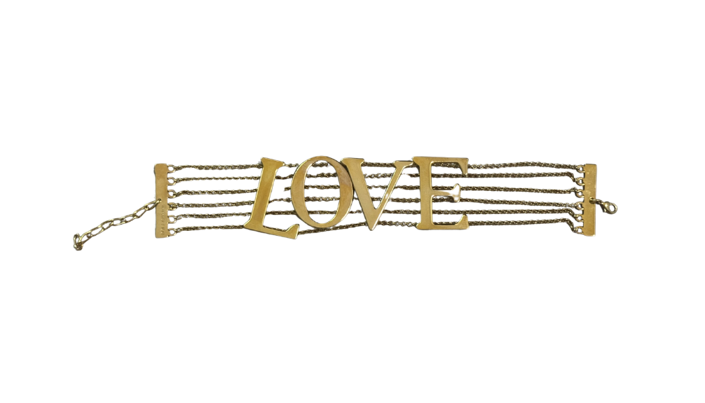 Dolce & Gabbana Gold “Love” Necklace