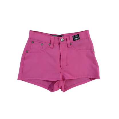 Versace Jeans Couture Pink Micro Mini Shorts