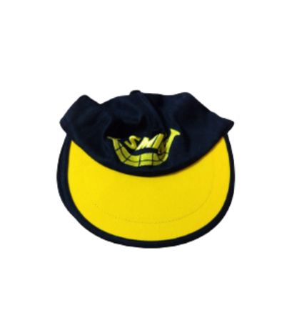 Moschino Cheap & Chic Double Brimmed Black Hat