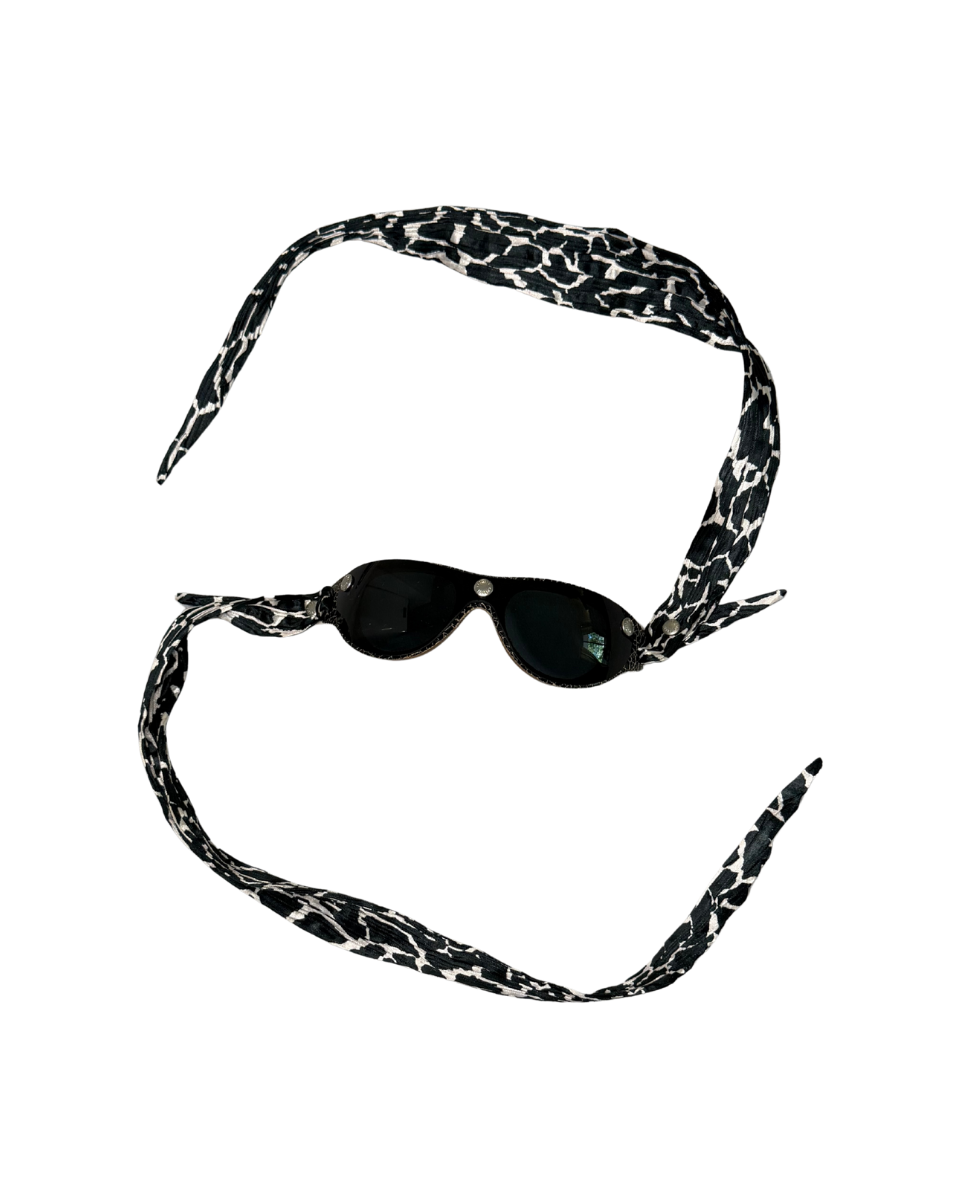 Roberto Cavalli Black Scarf Sunglasses