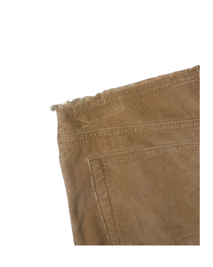 Guess Camel Corduroy Midi Skirt