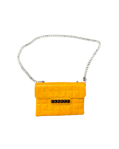 Chanel Patent Leather Keyboard Logo Bag