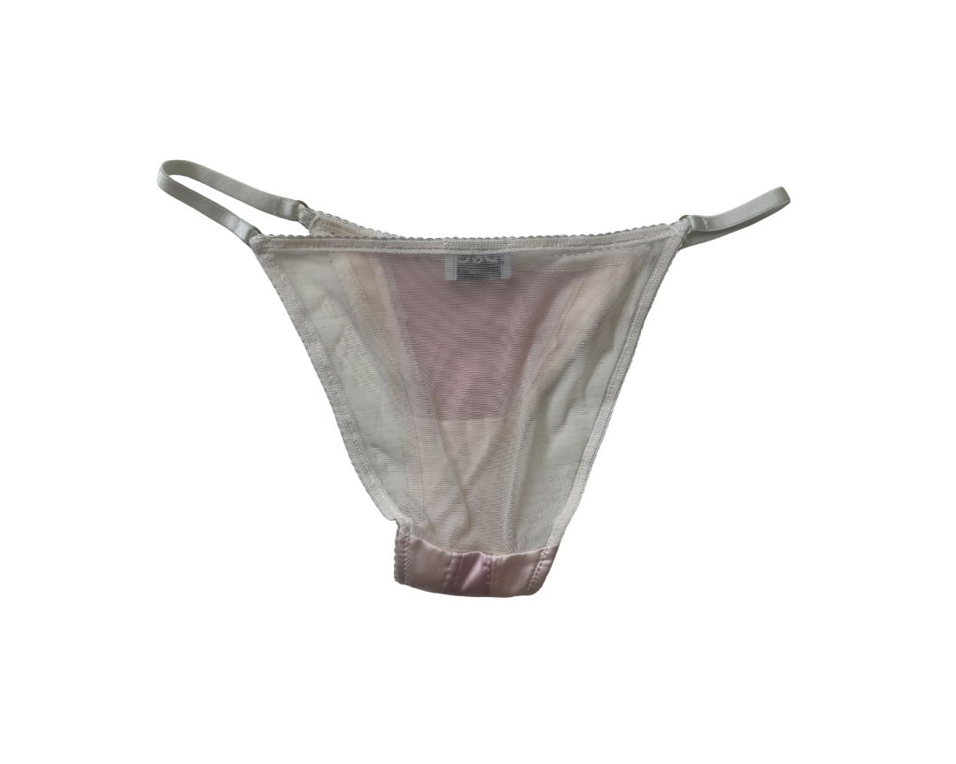 Dolce & Gabbana Light Pink Mesh Bra