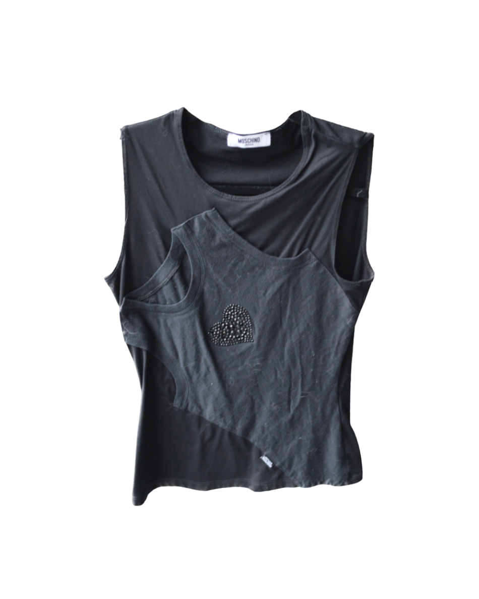 Moschino Jeans Layered Tank