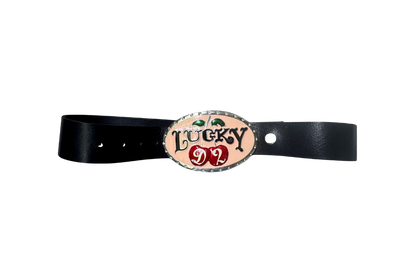 Dsquared² “Lucky D2” Cherry Buckle Belt