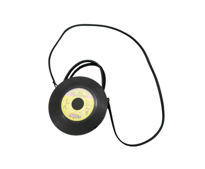 50’s Diner Telephone Record Bag w/ Crossbody Strap