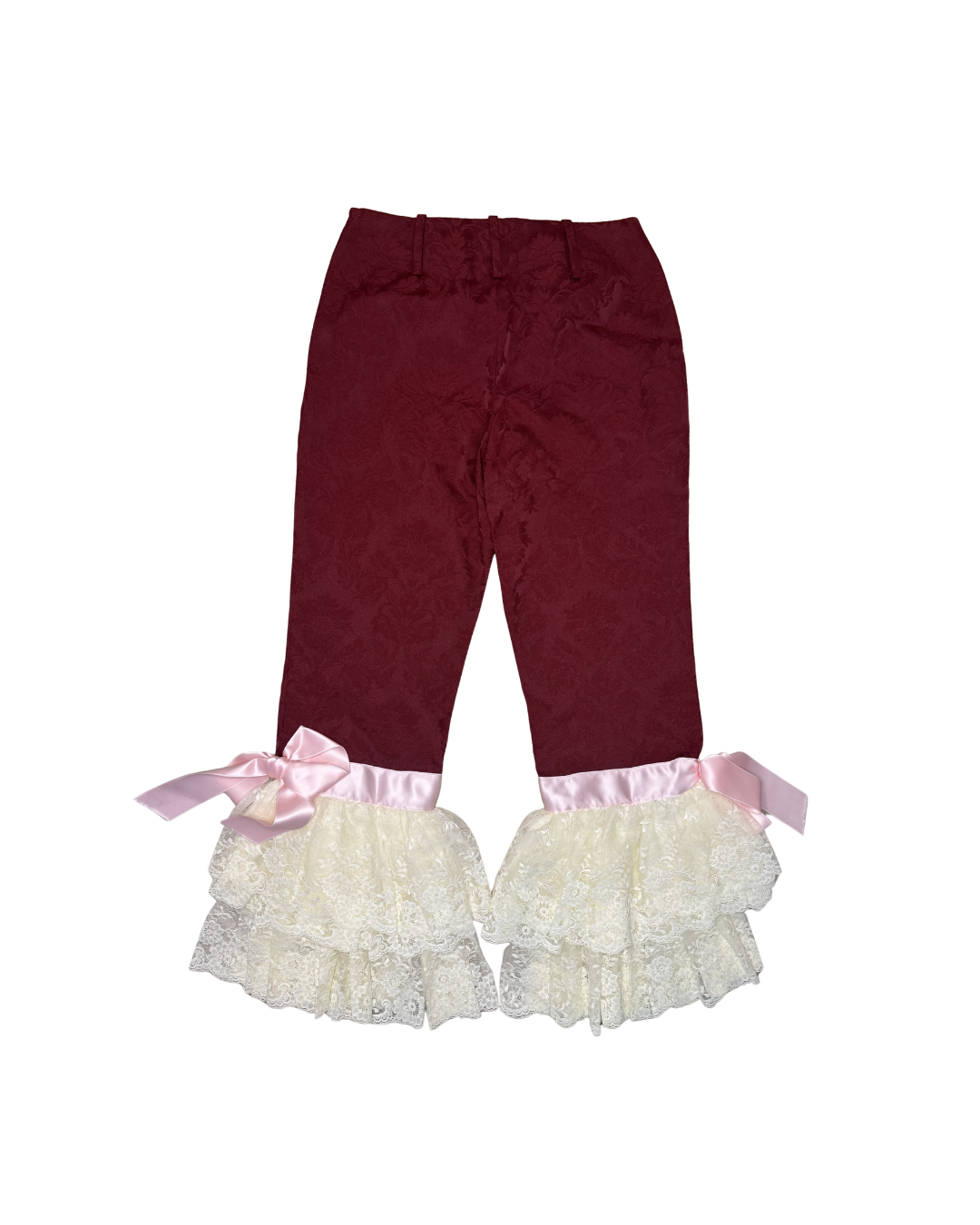 Dolce & Gabbana Lace Ruffle Pants