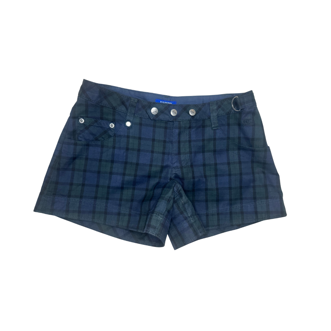Burberry Convertible Plaid Skort/Shorts