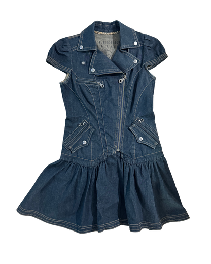 Burberry Blue Denim Mini Dress