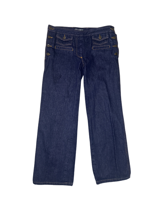 Dolce & Gabbana Button-up Jeans