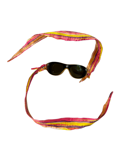 Roberto Cavalli Gold/Pink Scarf Sunglasses