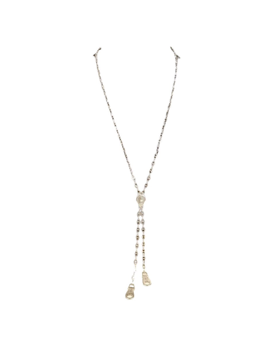 Moschino Zipper Necklace