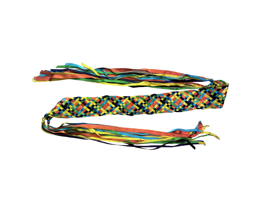 Dolce & Gabbana Rainbow Woven Belt