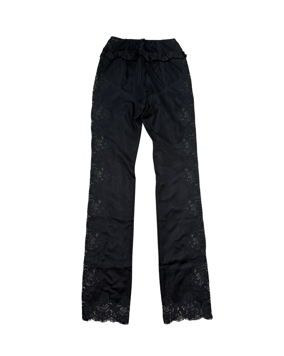 Dsquared² Goth Lace Trimmed Pant