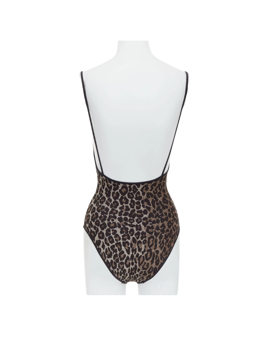 Dolce & Gabbana Mare Leopard Bodysuit