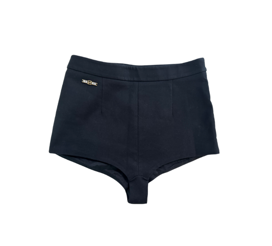 Dsquared² Black Micro Mini Shorts