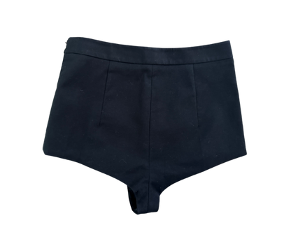 Dsquared² Black Micro Mini Shorts