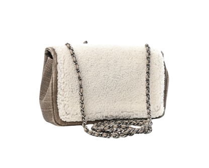 Chanel by Karl Lagerfeld Paris Dallas Shearling Flap Bag