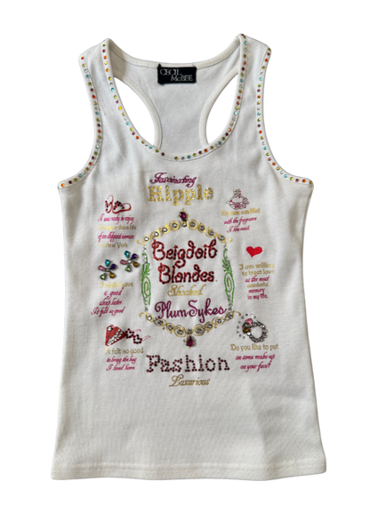 Cecil McBee Rhinestone Tank