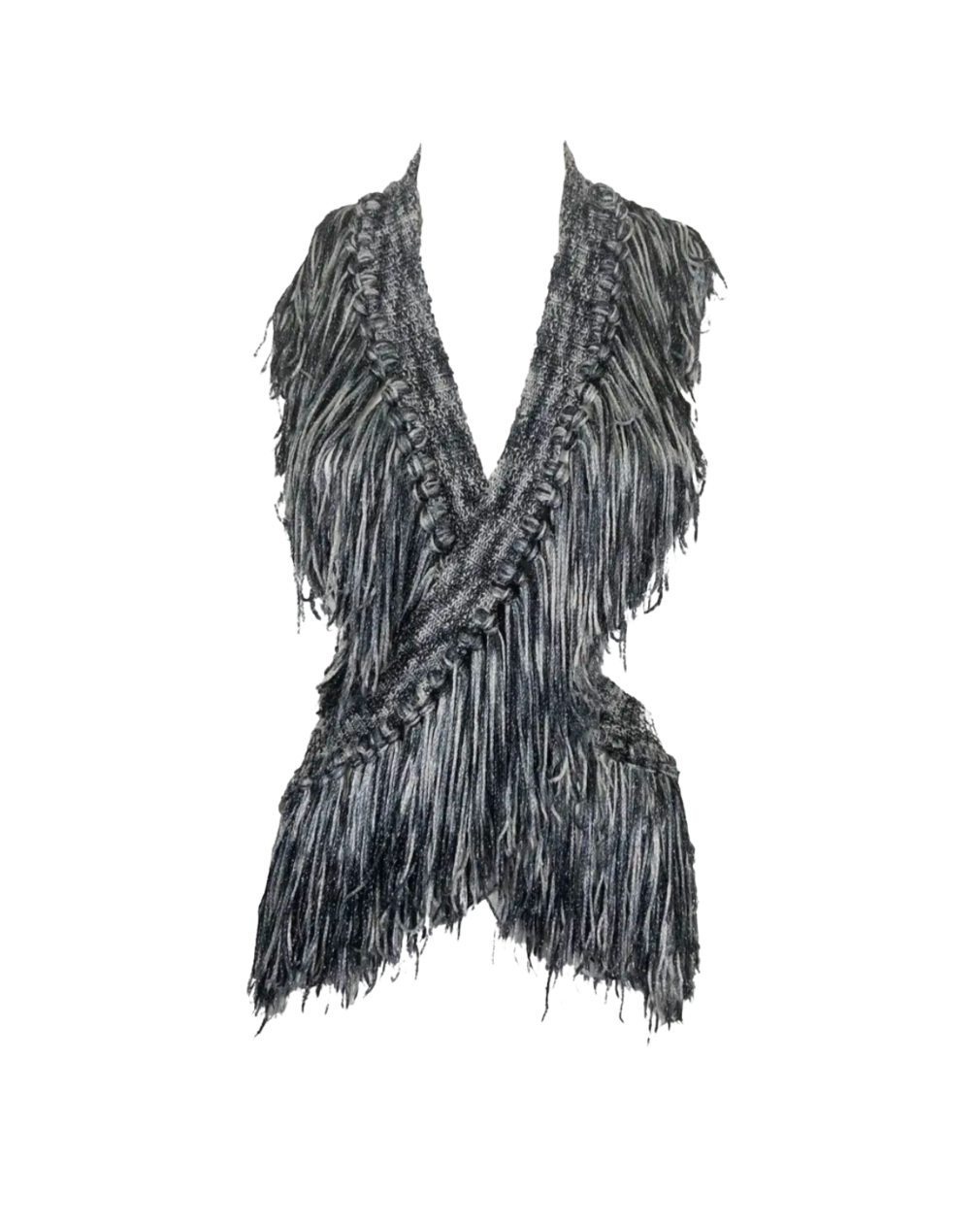 Maison Martin Margiela Scarf Fringe Top