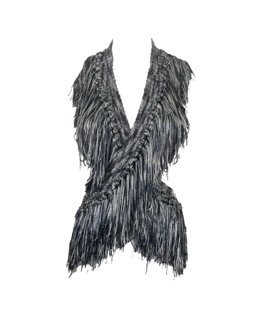 Maison Martin Margiela Scarf Fringe Top